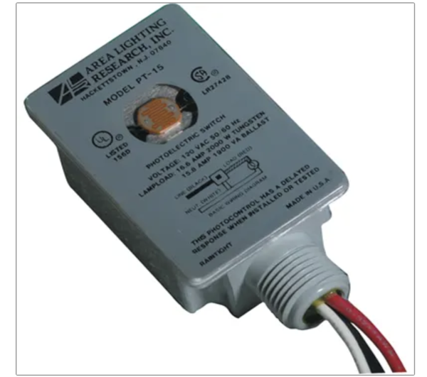 WASHER SOLUTIONS WS11516 Photocontrols, Non-Metallic Housing, Fixed Base - 11516