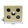 TUTTNAUER THE039-0036 Terminal Block, Ceramic - 11789