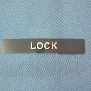 STERIS P055284-004 Nameplate 