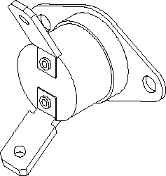 MIDMARK 002-0370-00 Overtemp Thermostat - 2776