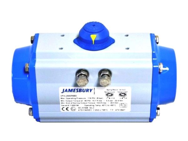 WASHER SOLUTIONS WS3467 Pneumatic Actuator Double Acting - 3467
