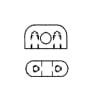STERIS P093911-793 Bridge Rod Guide - 4489