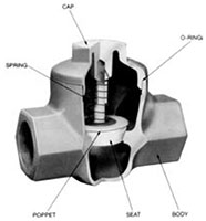WASHER SOLUTIONS WS5589 Check Valve 1-1/4