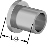 WASHER SOLUTIONS WS7497 Bearing Bronze Flanged Sleeve 1/2