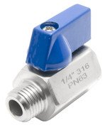 TUTTNAUER 3314566 Valve Manual Ball Mini 1/4 NPT - 7841