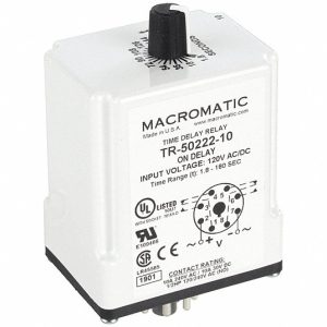 WASHER SOLUTIONS WS8814 Relay Time Delay 120VAC/DC - 8814