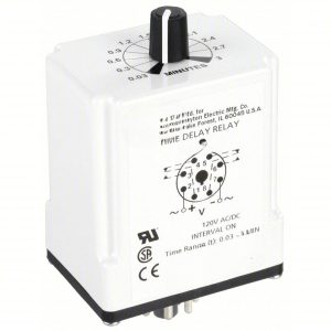 WASHER SOLUTIONS WS8815 Relay Time Delay 8 Pin 120VAC/DC 10A  - 8815
