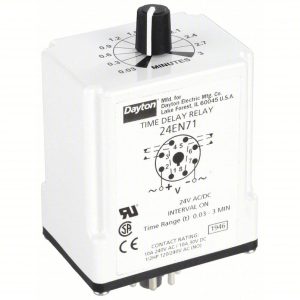 WASHER SOLUTIONS WS9882 Relay Time Delay 8 Pin Octal 24VDC - 9882