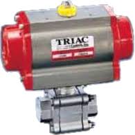 WASHER SOLUTIONS WS5088 Ball Valve w/ Pneumatic Actuator 2