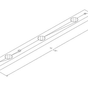STERIS P117984-498 Bushing Holder 12-1/2