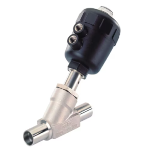 WASHER SOLUTIONS WS12751 Pneumatic Angle Body Piston Valve 2-Way 1/2